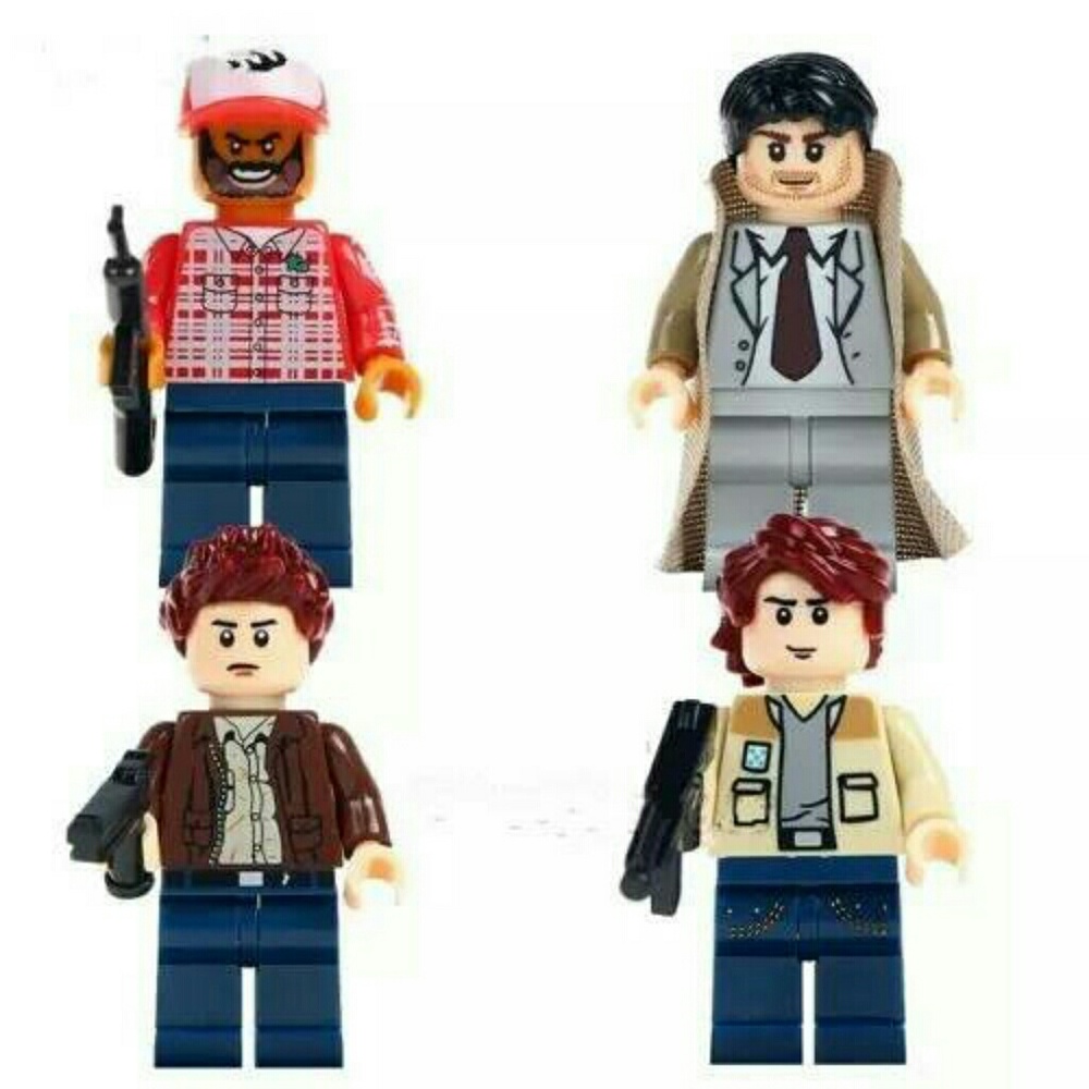 1.75" Dean, Sam, Bobby, Castiel Supernatural Figs - Picture 1 of 5